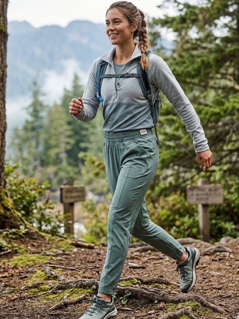 🌲 The North Face Women’s Sheltay Pant – Size 4 | Balsam Green 🌲